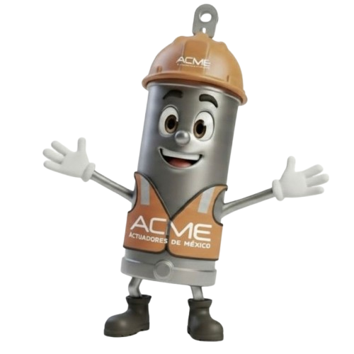 Kimo, personaje corporativo de Actuadores de México (ACME)